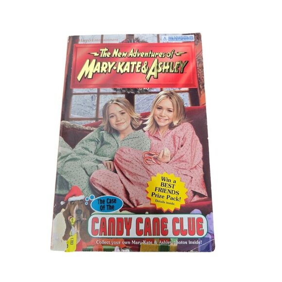 Vintage 90s The New Adventures of Mary-Kate & Ashley the Case of the Candy Cane - Picture 1 of 8